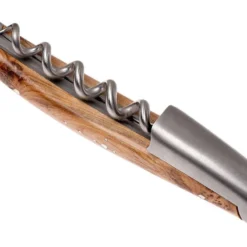 Forge De Laguiole SOMGE2 Kellnermesser, Mattiertes Wacholderholz -Koch Klingen Verkaufsgeschäft LASOMGE2 04 forge de laguiole lasomge2 04