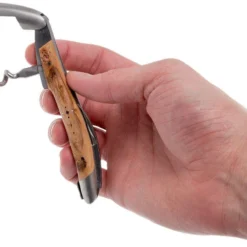 Forge De Laguiole SOMGE2 Kellnermesser, Mattiertes Wacholderholz -Koch Klingen Verkaufsgeschäft LASOMGE2 05 forge de laguiole lasomge2 05