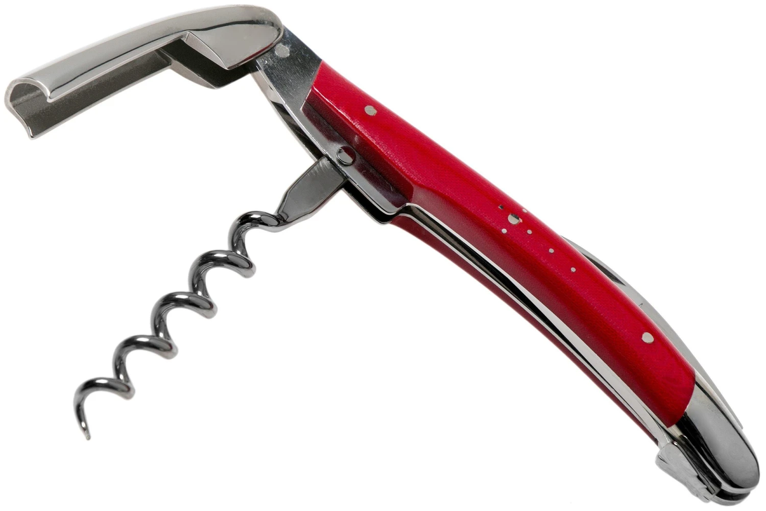 Forge De Laguiole SOMTCROU Rot Kellnermesser 4 Forge De Laguiole SOMTCROU Rot Kellnermesser – Bild 2