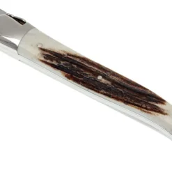 Forge De Laguiole, T22MINCFBRI, Hirschhorn -Koch Klingen Verkaufsgeschäft LAT22MINCFBRI 04 forge de laguiole steakmesset lat22mincfbri 04