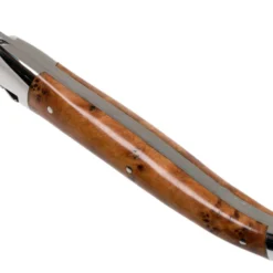 Forge De Laguiole, LAT22MINTHBRI, 2-teiliges Steakmesserset Poliert, Thuya-Holz -Koch Klingen Verkaufsgeschäft LAT22MINTHBRI 03 forge de laguiole scaled