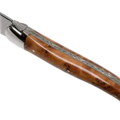 Forge De Laguiole, LAT22MINTHBRI, 2-teiliges Steakmesserset Poliert, Thuya-Holz -Koch Klingen Verkaufsgeschäft LAT22MINTHBRI 04 forge de laguiole scaled