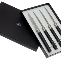 Forge De Laguiole, T4BRASSPC Café Bras Steakmesserset 15 Forge De Laguiole, T4BRASSPC Café Bras Steakmesserset -Koch Klingen Verkaufsgeschäft LAT4BRASSPC 07 forge de laguiole lat4brasspc 07