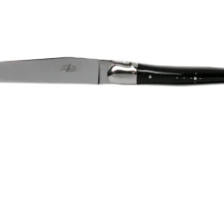 Forge De Laguiole Set Von 6 Steakmessern Schwarzes Horn, T62MINBN -Koch Klingen Verkaufsgeschäft LAT62MINBN 03 forge de laguiole scaled