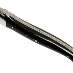 Forge De Laguiole Set Von 6 Steakmessern Schwarzes Horn, T62MINBN -Koch Klingen Verkaufsgeschäft LAT62MINBN 07 forge de laguiole scaled