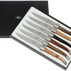 Forge De Laguiole, T62MINBOISSAT, Matt Mit 6 Holzarten