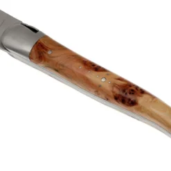 Forge De Laguiole, T62MINBOISSAT, Matt Mit 6 Holzarten -Koch Klingen Verkaufsgeschäft LAT62MINBOISSAT 04 forge de laguiole steakmesset lat62minboissat 04
