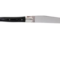 Forge De Laguiole, T62MINTCNOI, Micarta Steakmesserset -Koch Klingen Verkaufsgeschäft LAT62MINTCNOI 04 forge de laguiole lat62mintcnoi 04