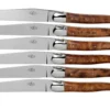 Forge De Laguiole T62MINTHBRI Thujaholz Poliert Set Von 6 Steakmessern 1 Forge De Laguiole T62MINTHBRI Thujaholz Poliert Set Von 6 Steakmessern -Koch Klingen Verkaufsgeschäft LAT62MINTHBRI 01 forge de laguiole scaled