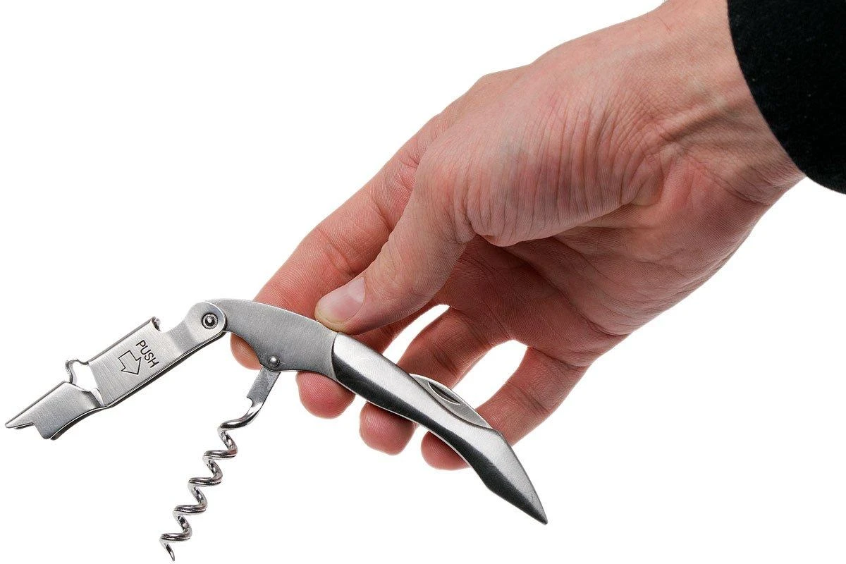 Le Creuset WT-110 Kellnermesser, Edelstahl 6 Le Creuset WT-110 Kellnermesser, Edelstahl – Bild 4