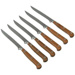 Maserin Apollo Bocote 2411-BO 6-teiliges Steakmesserset