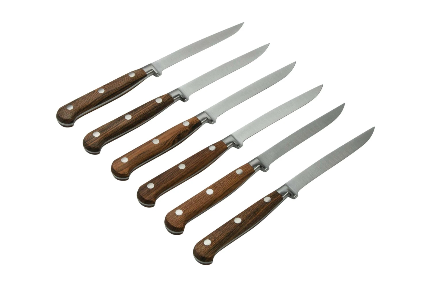 Maserin Apollo Bocote 2411-BO 6-teiliges Steakmesserset 4 Maserin Apollo Bocote 2411-BO 6-teiliges Steakmesserset – Bild 2