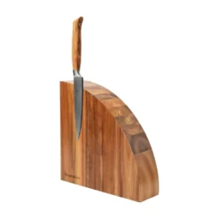 Messermeister Magnetic Knife Block MKB-10-AC, Akazienholz, Magnetischer Messerblock -Koch Klingen Verkaufsgeschäft MRMKB 10 AC 05 messermeister scaled