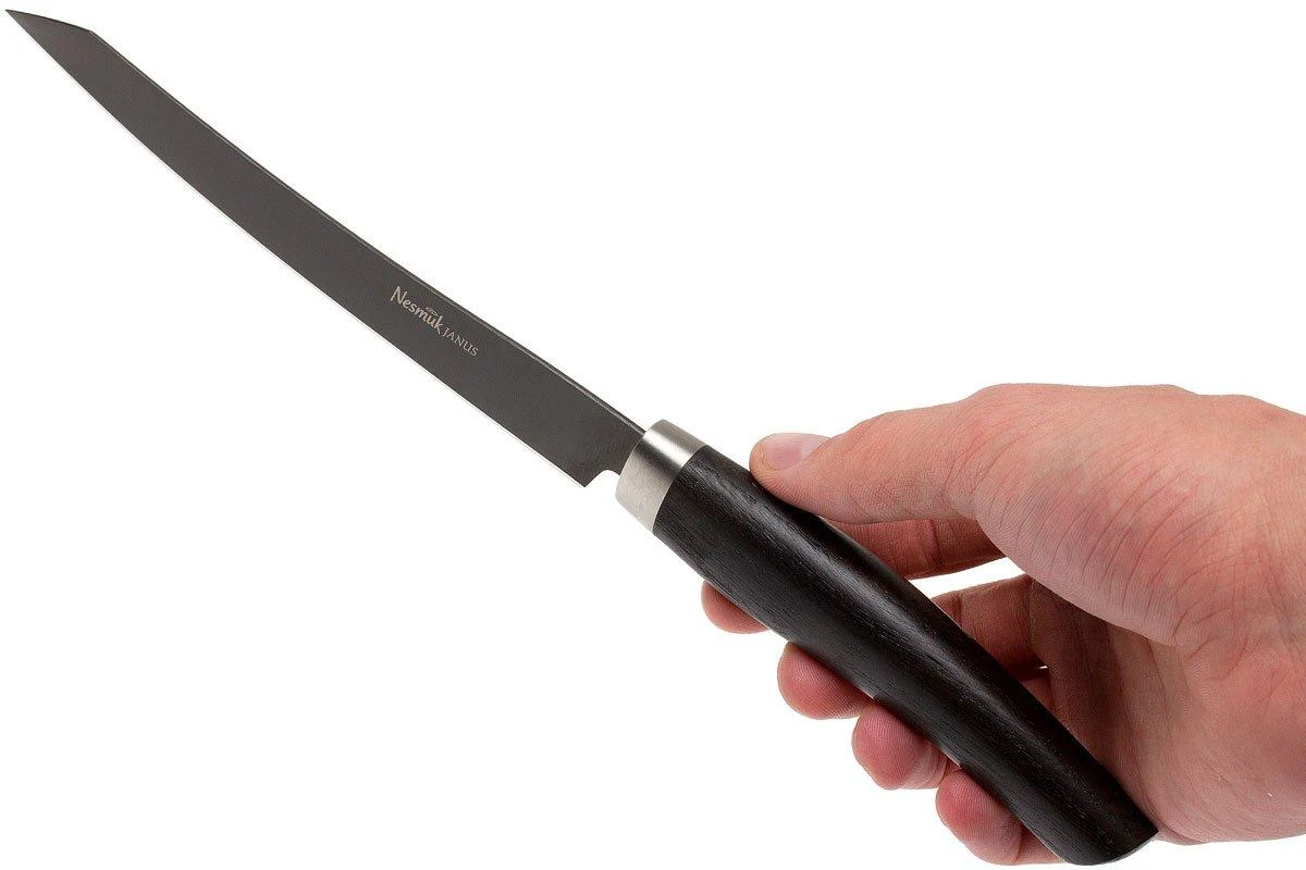 Nesmuk JANUS Slicer 16 Cm, Bog Oak, J5M1602013 8 Nesmuk JANUS Slicer 16 Cm, Bog Oak, J5M1602013 – Bild 6