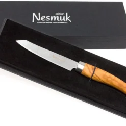 Nesmuk SOUL Officemesser 9,6 Cm, Olivenholz, S3O902013 -Koch Klingen Verkaufsgeschäft NES3O902013 07 nesmuk soul nes3o902013 07