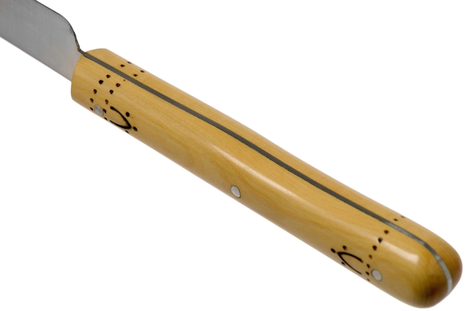 Nontron Traditional 6-teiliges Steakmesserset, Buchsbaumholz, T6OFRYBU 7 Nontron Traditional 6-teiliges Steakmesserset, Buchsbaumholz, T6OFRYBU – Bild 5