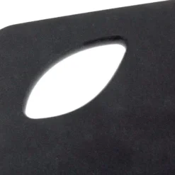 Sage Schneidbrett HZ2443, 43x24 Cm, Schwarz -Koch Klingen Verkaufsgeschäft SGHZ2443 03 sage snijplank zwart sghz2443 03