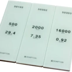 Shapton Glass Stone HR Schleifsteinset Körnung 500, 2000 Und 16000, 50408 7 Shapton Glass Stone HR Schleifsteinset Körnung 500, 2000 Und 16000, 50408 -Koch Klingen Verkaufsgeschäft SJ50408 02 shapton sj50408 02