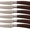Saladini 6-teiliges Steakmesserset 23 Cm, Wenge -Koch Klingen Verkaufsgeschäft SL4001PW6 01 saladini sl4001pw6 01