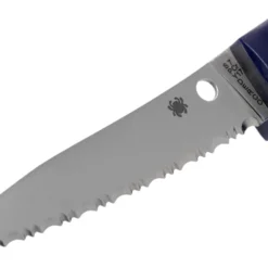 Spyderco Counter Puppy Tomatenmesser Mit Wellenschliff Violett, K20SPR -Koch Klingen Verkaufsgeschäft SPK20SPR 03 spyderco scaled