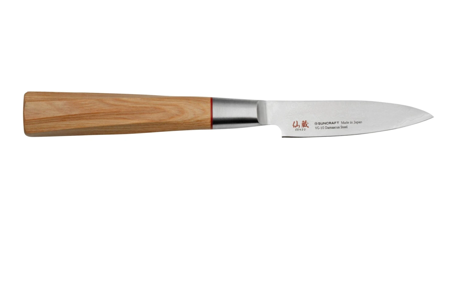 Suncraft Twisted Octagon TO-01 Schälmesser 8 Cm 4 Suncraft Twisted Octagon TO-01 Schälmesser 8 Cm – Bild 2