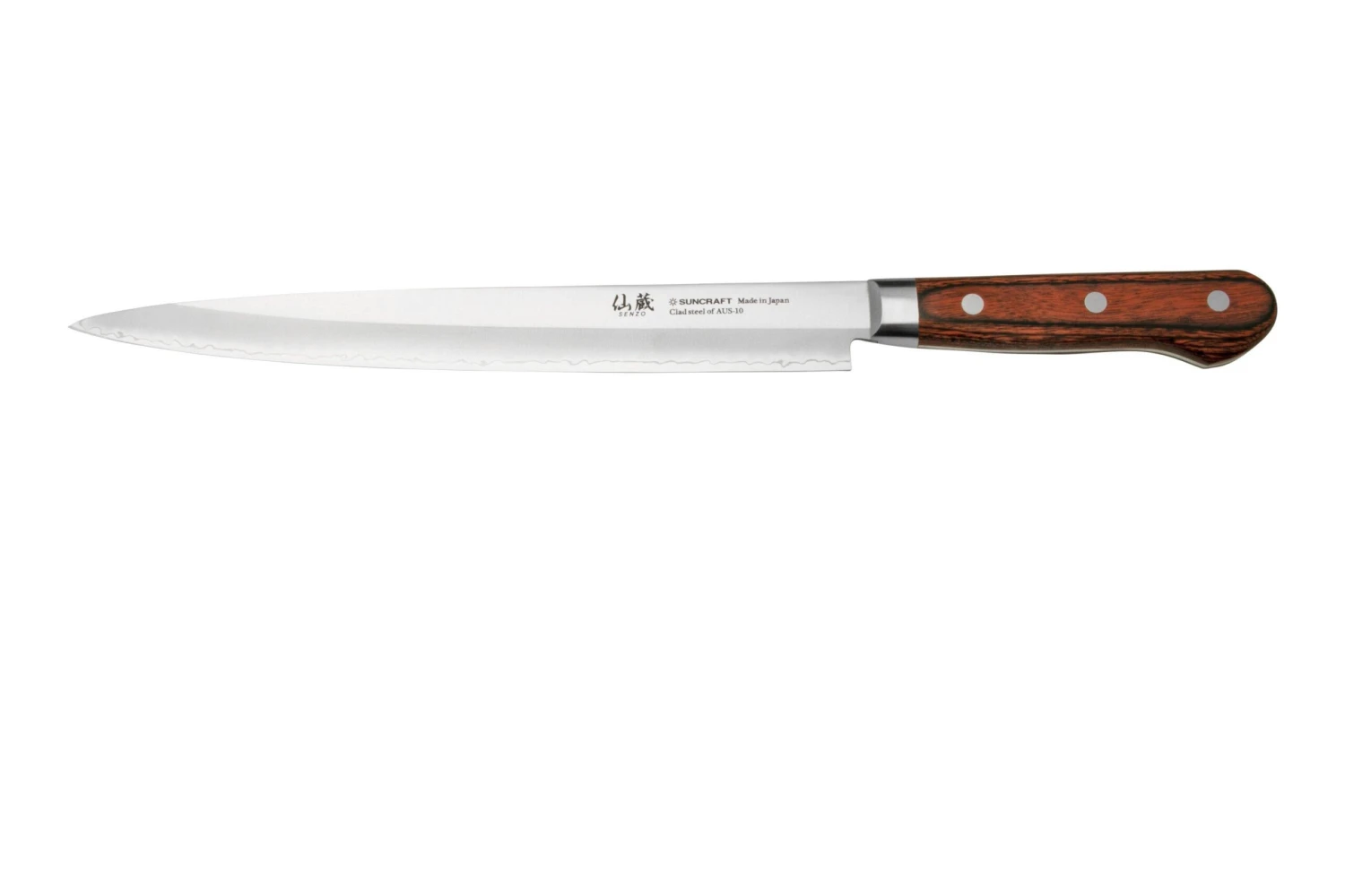 Suncraft Senzo Clad AS-05 Sashimimesser 24 Cm 3 Suncraft Senzo Clad AS-05 Sashimimesser 24 Cm