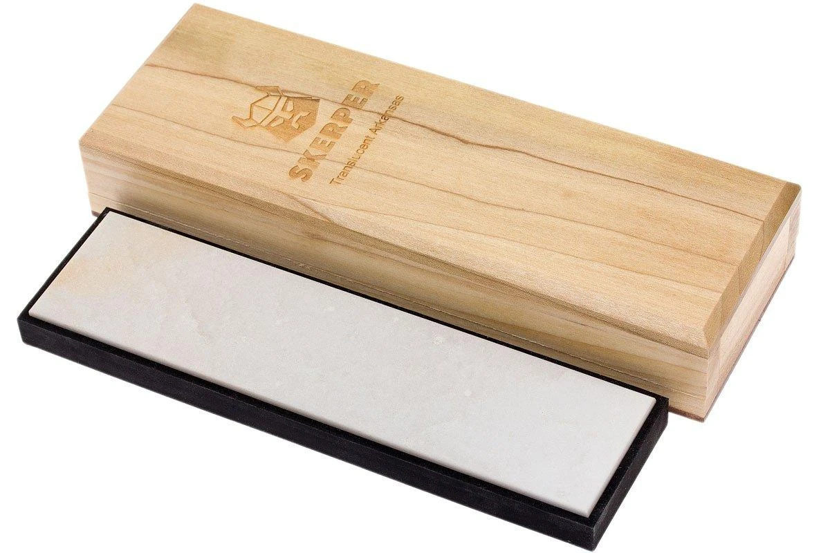 Skerper Arkansas Schleifstein NABE40, Translucent Arkansas 4 Skerper Arkansas Schleifstein NABE40, Translucent Arkansas – Bild 2