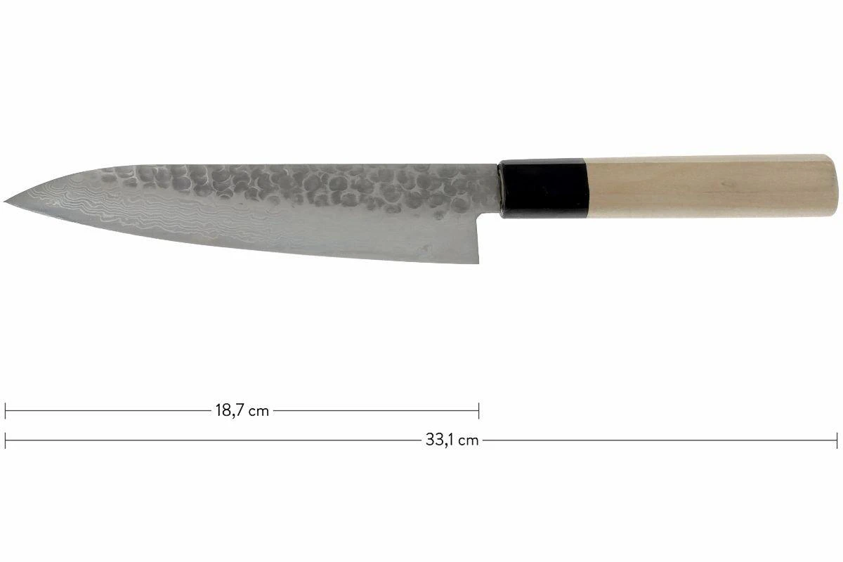 Sakai Takayuki 45-Layer Damascus Kochmesser, 18 Cm 3 Sakai Takayuki 45-Layer Damascus Kochmesser, 18 Cm