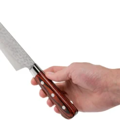 Sakai Takayuki 33-Layer Damascus Kengata 16 Cm Mahagoniholz, 07399 -Koch Klingen Verkaufsgeschäft TA07399 06 sakai takayuki scaled