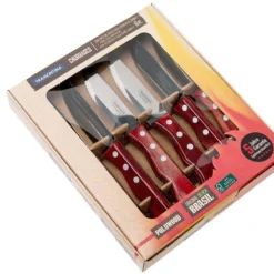 Tramontina Churrasco 6-teiliges Steakmesser-Set Jumbo, 29899-164 15 Tramontina Churrasco 6-teiliges Steakmesser-Set Jumbo, 29899-164 -Koch Klingen Verkaufsgeschäft TC29899 164 07 tramontina churasso tc29899 164 07