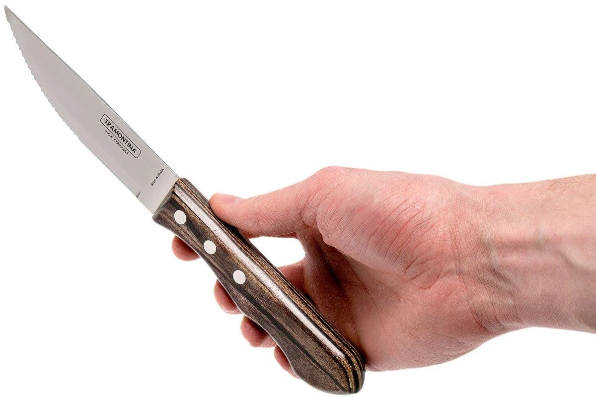 Tramontina Churrasco Jumbo 12-teiliges Steakbesteck, 29899-239 6 Tramontina Churrasco Jumbo 12-teiliges Steakbesteck, 29899-239 – Bild 4