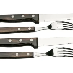 Tramontina Churrasco Gaucho 29899-312, 4-teiliges Steak-Besteck-Set -Koch Klingen Verkaufsgeschäft TC29899 312 02 landhaus scaled