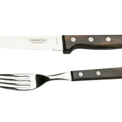 Tramontina Churrasco Gaucho 92000-005, 2-teiliges Steak-Besteck-Set