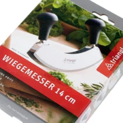 Triangle Wiegemesser Zweischneidig 14cm, 42.212.14.02 -Koch Klingen Verkaufsgeschäft TR422121402 04 triangle wiegemes tr422121402 04