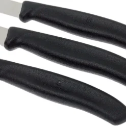 Victorinox SwissClassic Gemüsemesser Schwarz, 3-er Set, 6.7113.3 -Koch Klingen Verkaufsgeschäft VT6 7113 3 03 victorinox groentemesset vt6 7113 3 03
