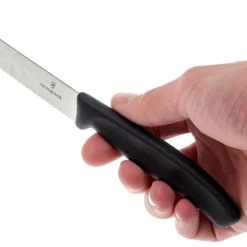 Victorinox SwissClassic Gemüsemesser Schwarz, 3-er Set, 6.7113.3 -Koch Klingen Verkaufsgeschäft VT6 7113 3 04 victorinox groentemesset vt6 7113 3 04