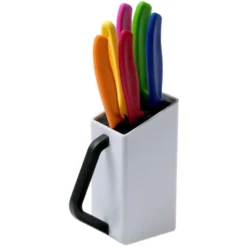 Victorinox Swiss Classic 6.7127.6L14, 6-teilig, Messerblock -Koch Klingen Verkaufsgeschäft VT6 7127 6L14 02 victorinox scaled