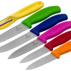 Victorinox Swiss Classic 6.7127.6L14, 6-teilig, Messerblock -Koch Klingen Verkaufsgeschäft VT6 7127 6L14 05 victorinox scaled