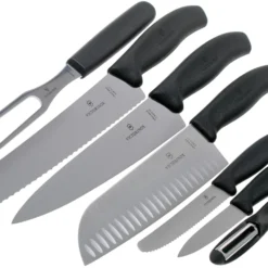Victorinox SwissClassic 6.7133.7G Küchengarnitur, 7-teilig, Schwarz -Koch Klingen Verkaufsgeschäft VT6 7133 7G 03 victorinox scaled