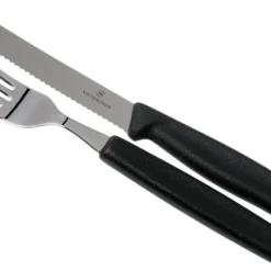 Victorinox SwissClassic 6.7833.12, 12-teiliges Tomatenmesserset, Schwarz