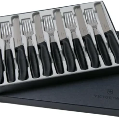 Victorinox SwissClassic 6.7833.12, 12-teiliges Tomatenmesserset, Schwarz -Koch Klingen Verkaufsgeschäft VT6 7833 12 03 victorinox scaled
