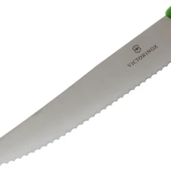 Victorinox SwissClassic Pizza-/Steakmesser Grün, 2 St., 6.7936.12L4B -Koch Klingen Verkaufsgeschäft VT6 7936 12L4B 02 victorinox steakmes groen vt vt6 7936 12l4b 02