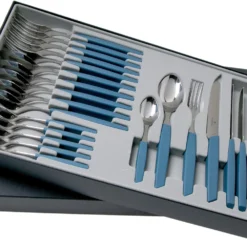 Victorinox Swiss Modern 6.9096.11W2.24, 24-teiliges Besteckset Mit Tomatenmesser, Blau -Koch Klingen Verkaufsgeschäft VT6 9096 11W2 24 02 victorinox scaled