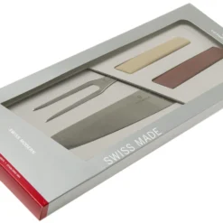 Victorinox Swiss Modern Tranchiermesser Und -gabel, Weintrauben-rot Und Mandel-beige -Koch Klingen Verkaufsgeschäft VT6 9096 21G 04 victorinox scaled