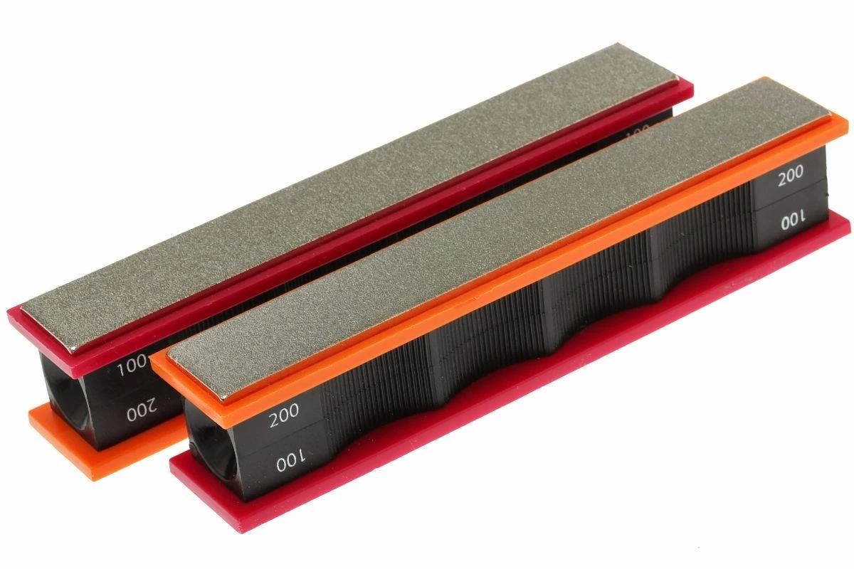 Wicked Edge Set Von Diamantschleifsteinen, Grob 100/200 3 Wicked Edge Set Von Diamantschleifsteinen, Grob 100/200