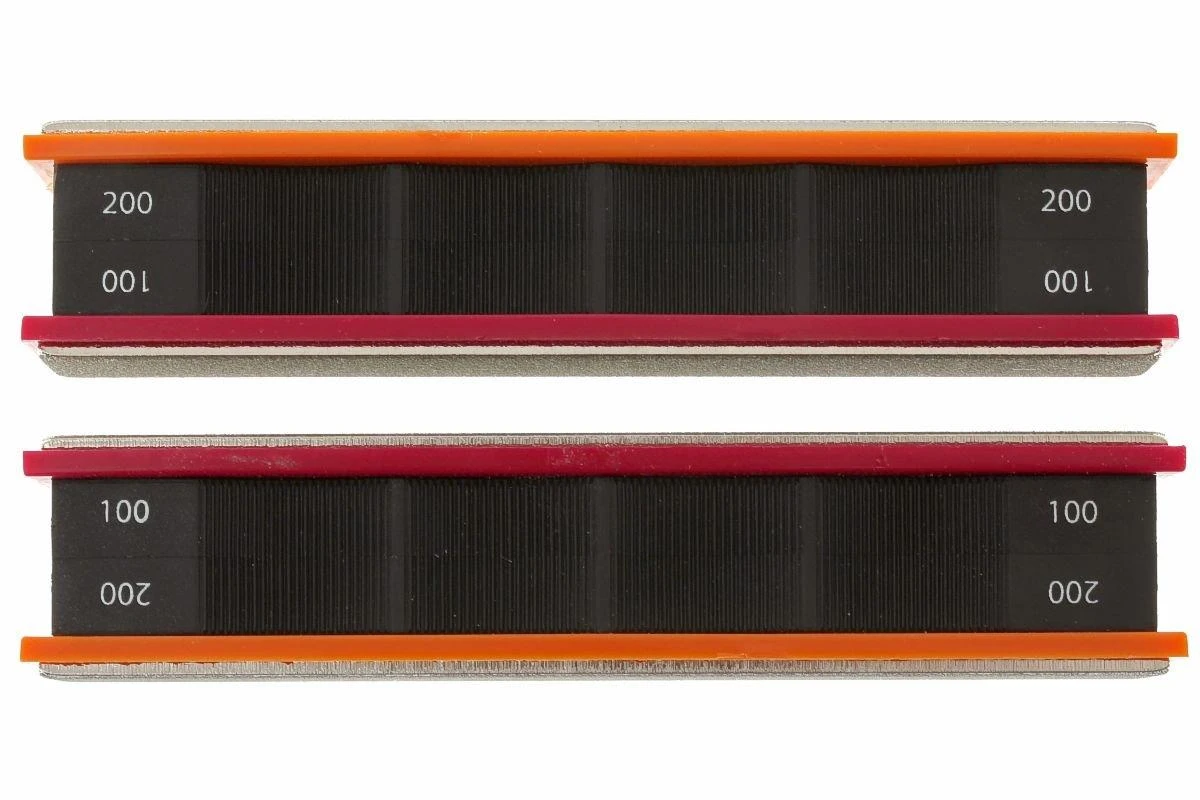 Wicked Edge Set Von Diamantschleifsteinen, Grob 100/200 4 Wicked Edge Set Von Diamantschleifsteinen, Grob 100/200 – Bild 2