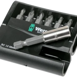 Wera Bit-Check 12 Metall 1, 12-teiliges Bitset, 5057424001 -Koch Klingen Verkaufsgeschäft WO5057424001 03 wera scaled
