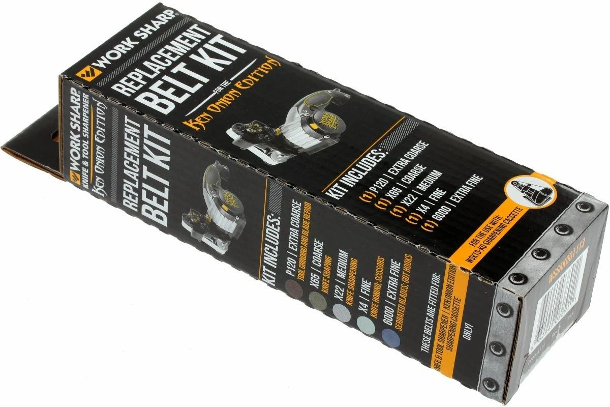 Work Sharp Ken Onion Ersatz-Set Schleifbänder Für Multi Sharpener, WSSAKO1113 4 Work Sharp Ken Onion Ersatz-Set Schleifbänder Für Multi Sharpener, WSSAKO1113 – Bild 2