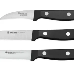 Wüsthof Gourmet 3-teiliger Gemüsemessersatz, 1125060310 -Koch Klingen Verkaufsgeschäft WU1125060310 01 wusthof stockfoto v2 scaled