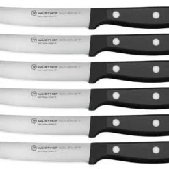 Wüsthof Gourmet 6-teiliger Steakmessersatz, 1125060601 -Koch Klingen Verkaufsgeschäft WU1125060601 01 wusthof stockfoto v2 scaled